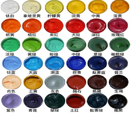 光泽墙绘颜色的选择有讲究。