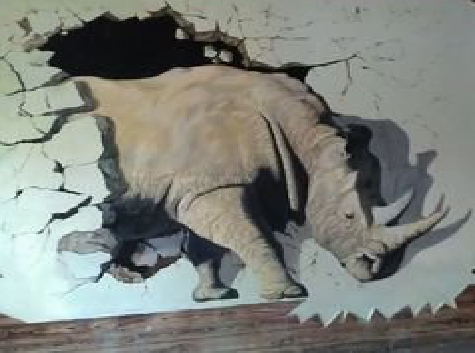 光泽在墙绘中，如何绘制3D效果？